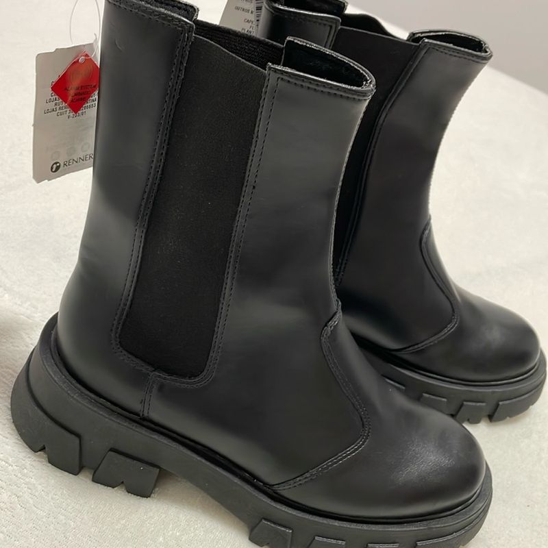 Bota Coturno Renner, 38 Renner Nunca Usado 110973378 enjoei
