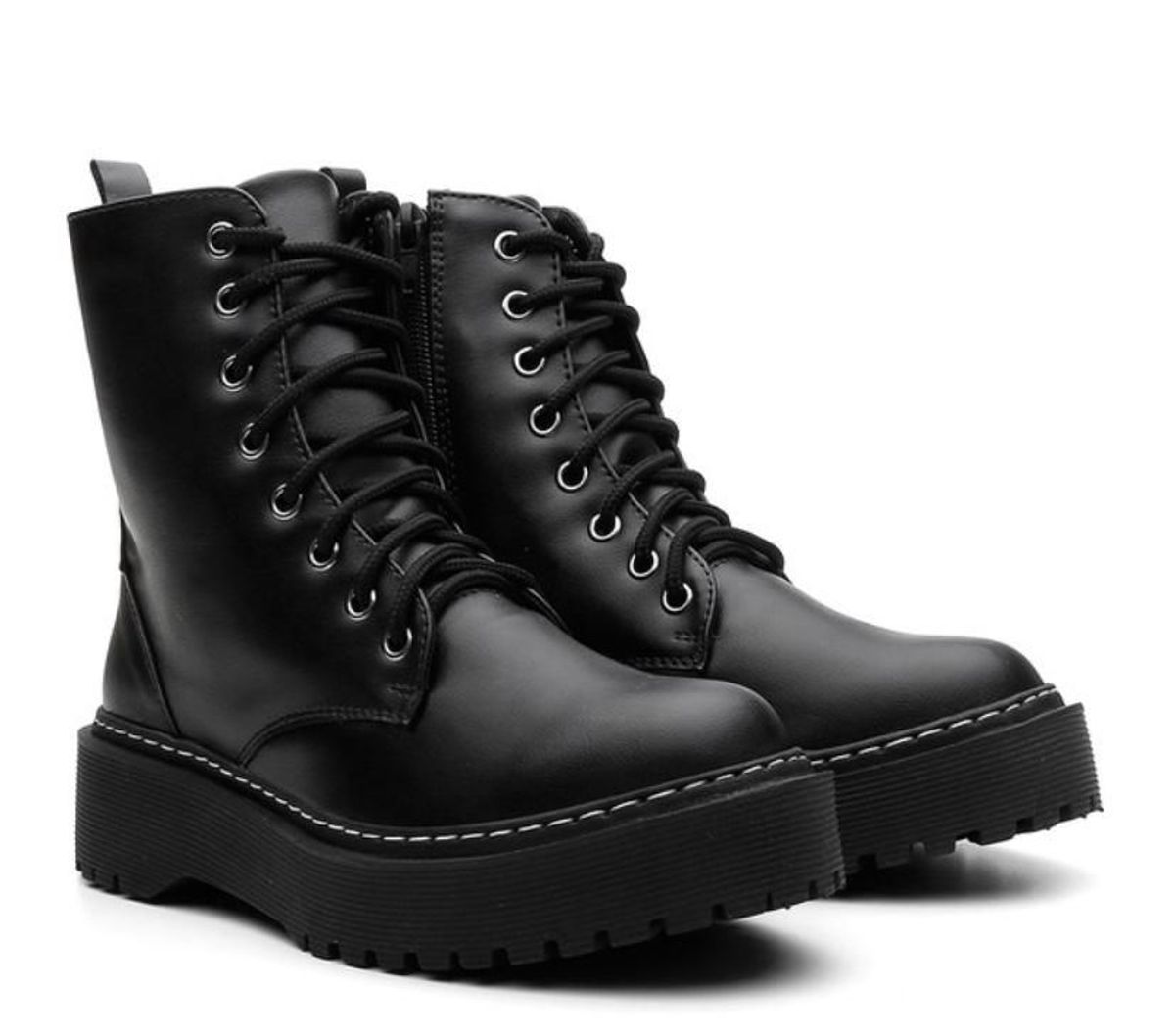 bota coturno alta