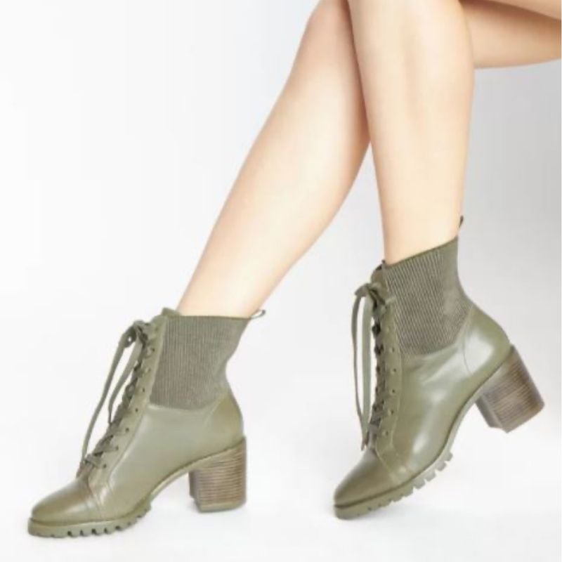 Bota Coturno Verde Militar Arezzo Arezzo Usado 110455199 enjoei