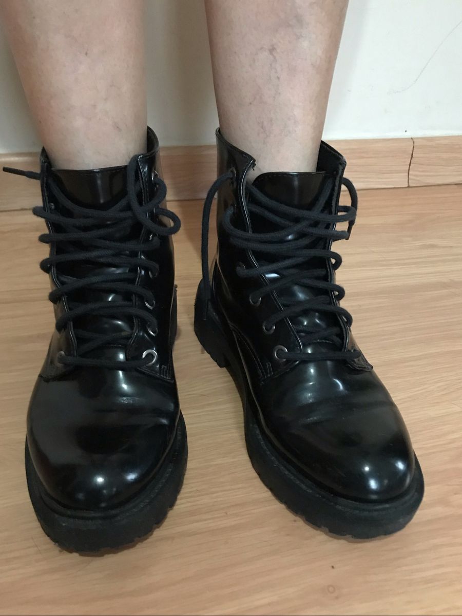 bota coturno feminina riachuelo