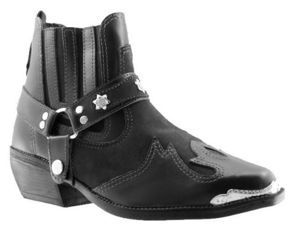 botinhas cano curto masculina