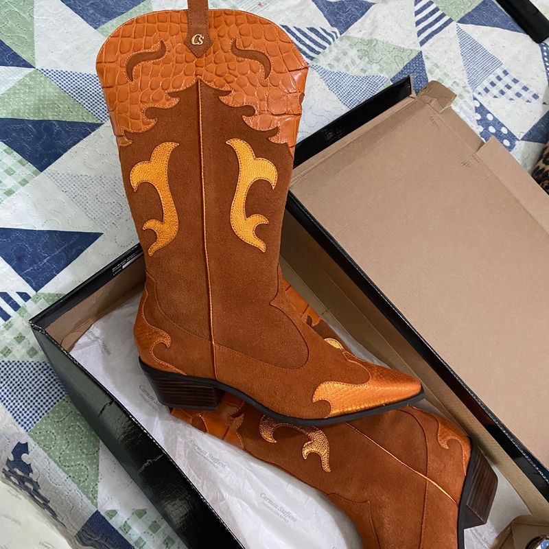 Bota Country Carmen Steffens, Nova Bota Feminina Carmen Steffens  Nunca Usado 99294397 enjoei