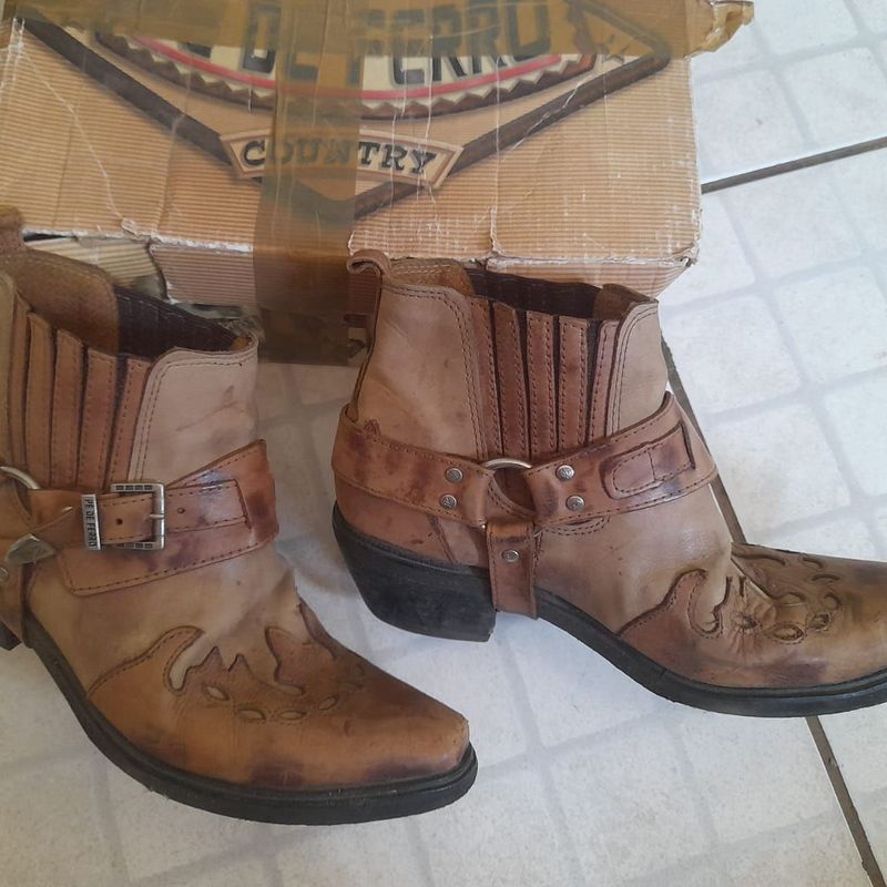 Bota pé de ferro sales masculino