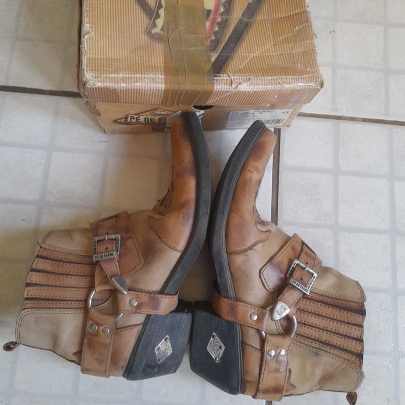 Bota Country Pé de Ferro Masculina Bota Masculina Pe De Ferro