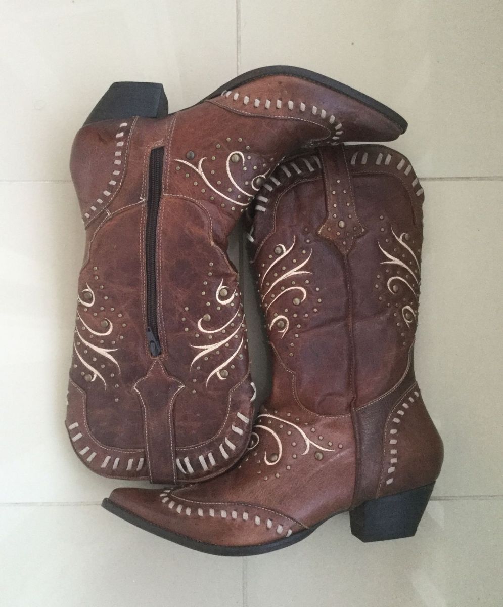 bota feminina country texana