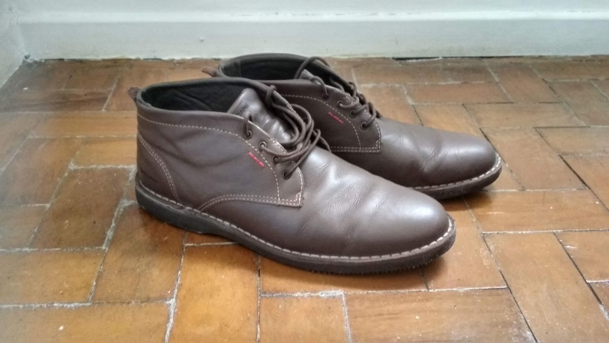 bota couro cano curto kildare filey