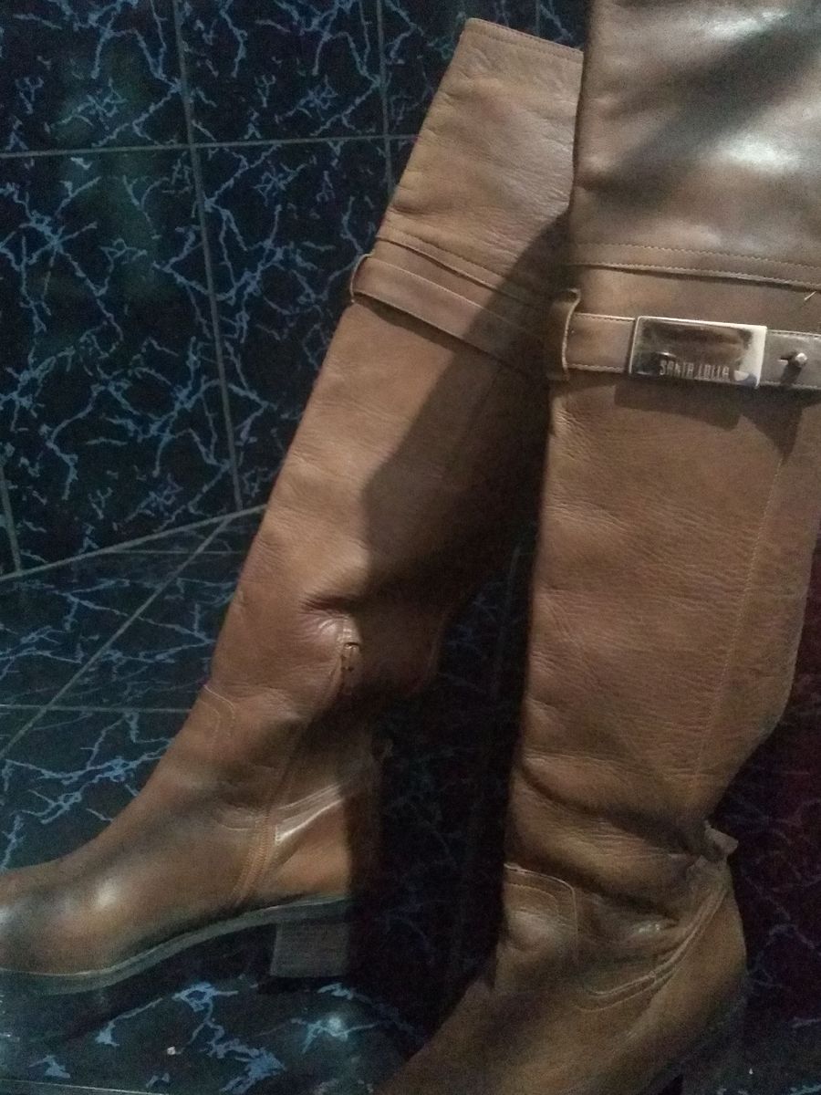 bota cano alto santa lolla