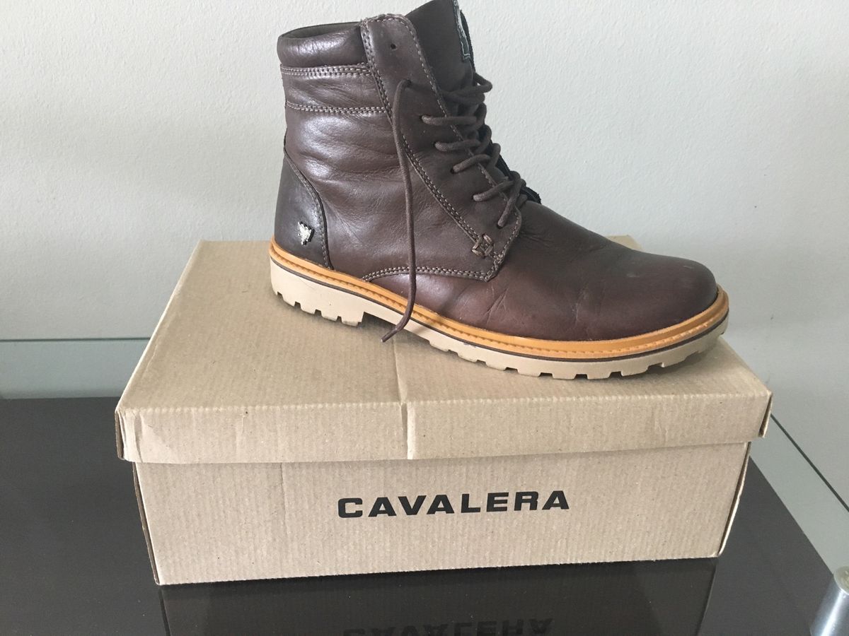 bota masculina couro cavalera