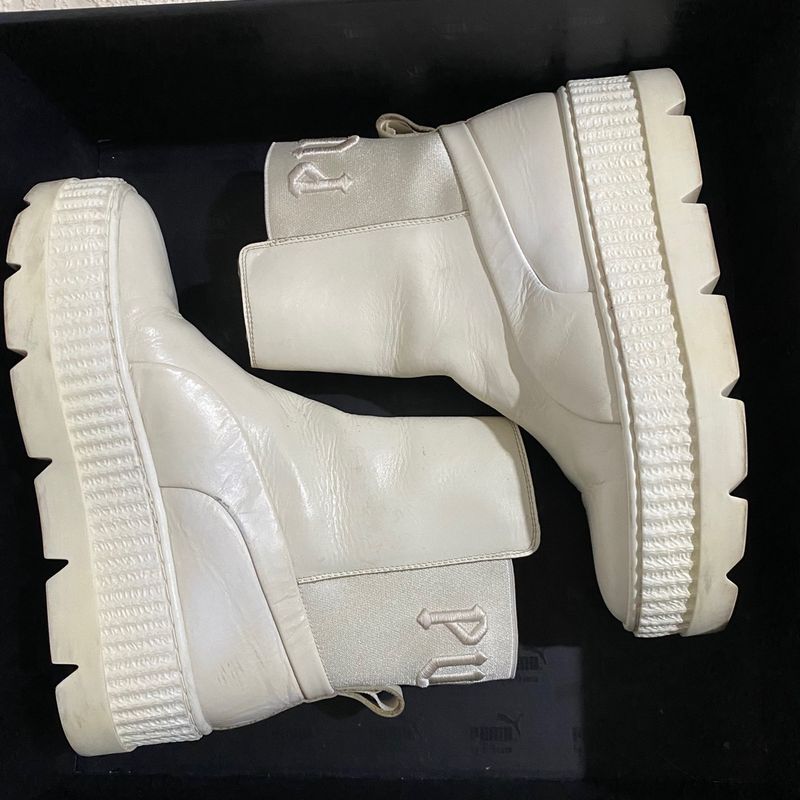 Bota Feminino Botinha Da Puma Tenis Botinha Puma Feminino Preto Top