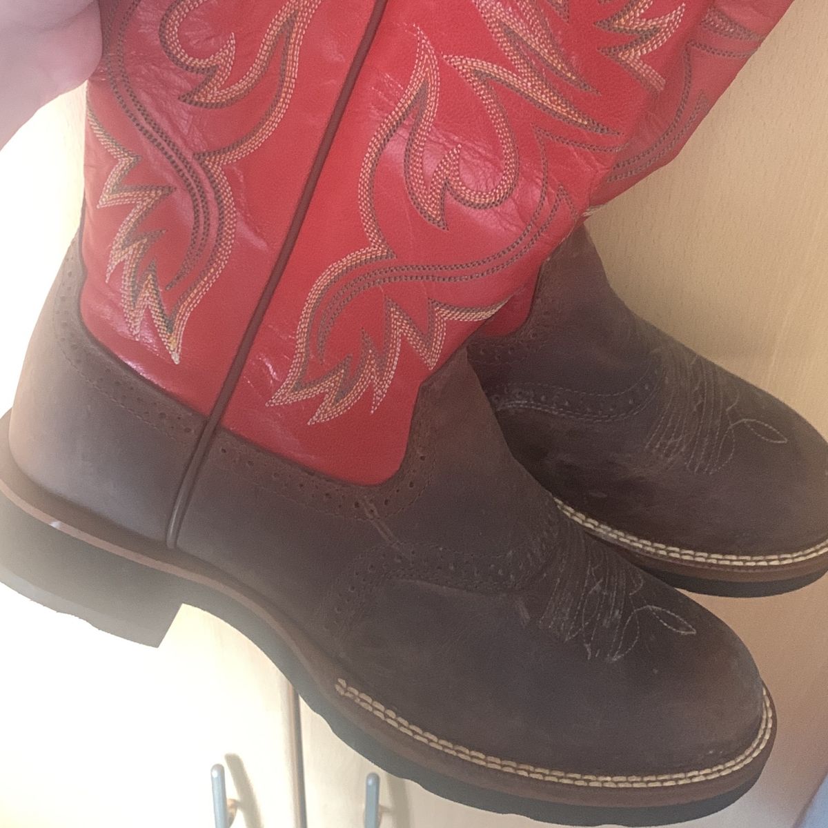 Bota Couro Legitimo Montaria Bota Feminina Ariat Nunca Usado 80163817