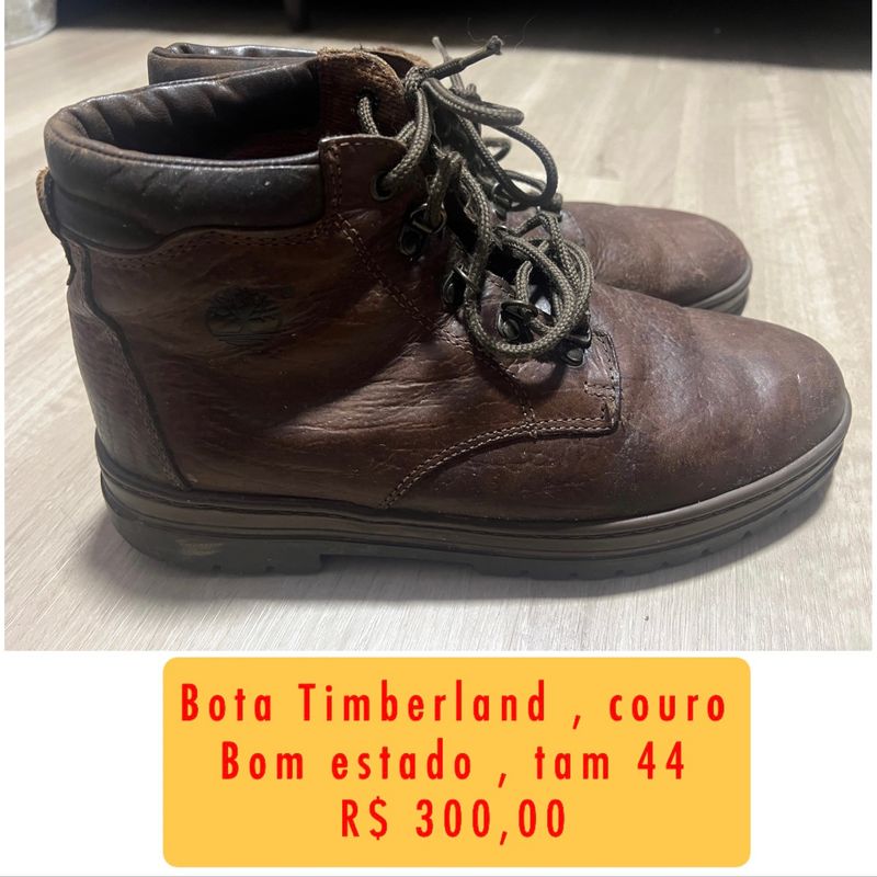 Bota de best sale couro timberland