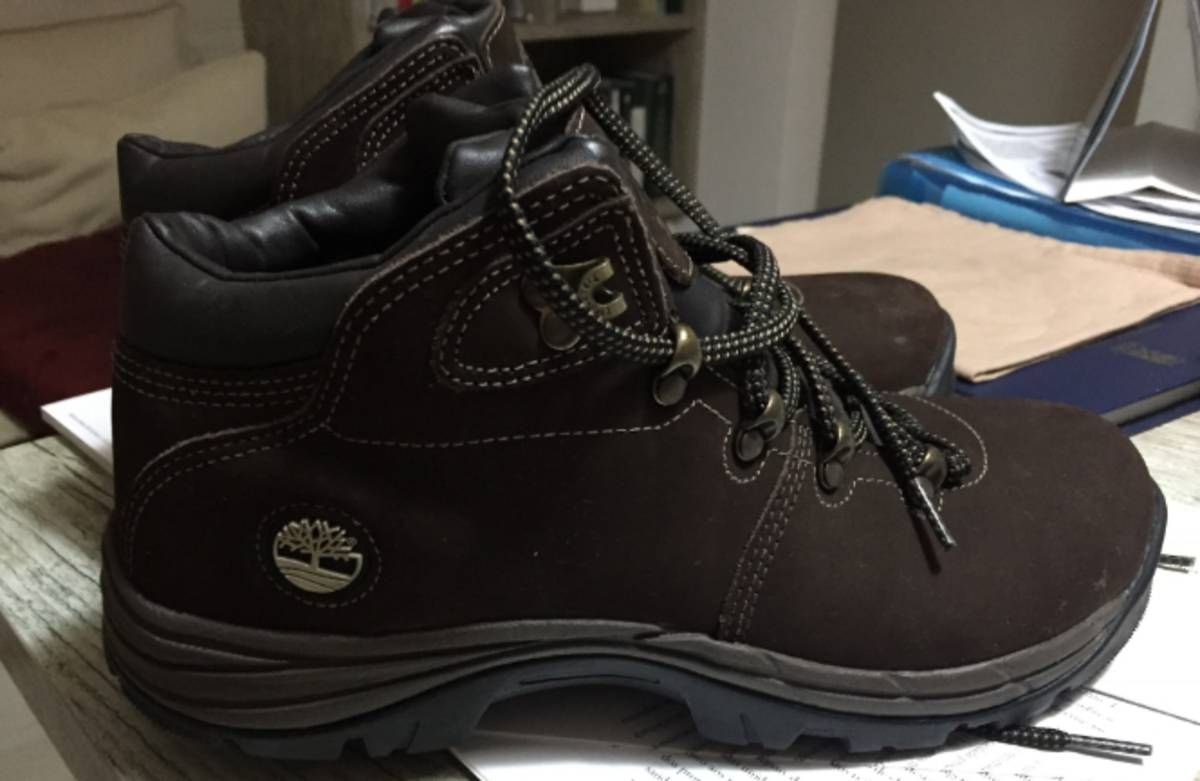 Bota couro timberland store trail valley masculina