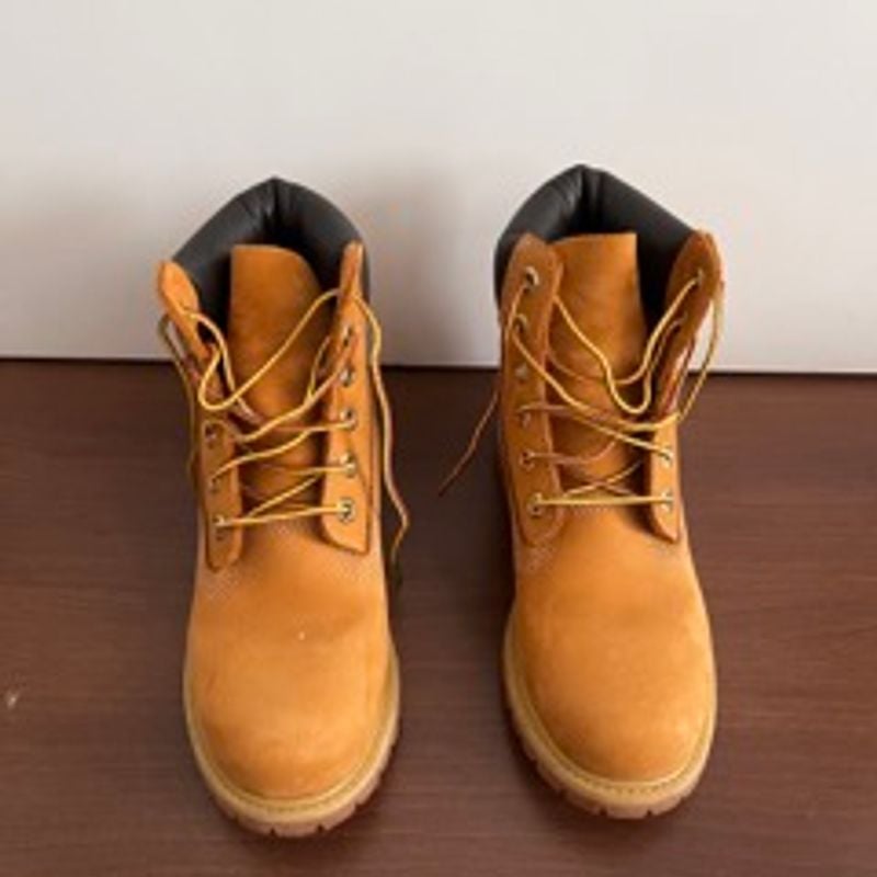 Bota Couro Timberland Yellow Boot 34 Bota Feminina Timberland Usado  95674677 enjoei - Main Image