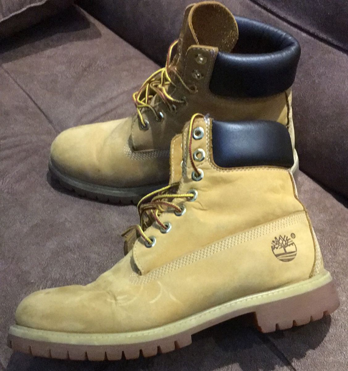 timberland yellow boot 6in