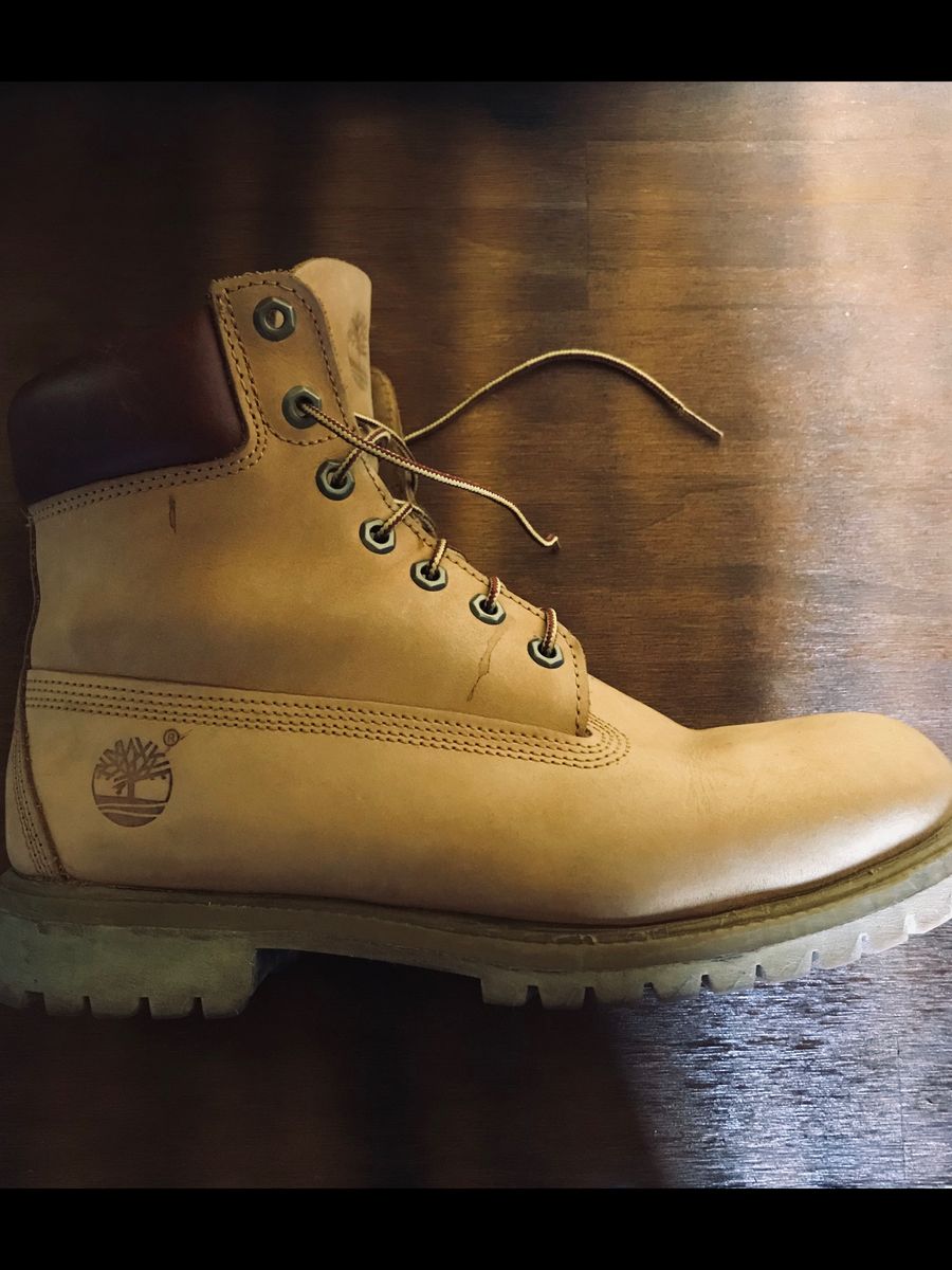 timberland yellow boot 6in