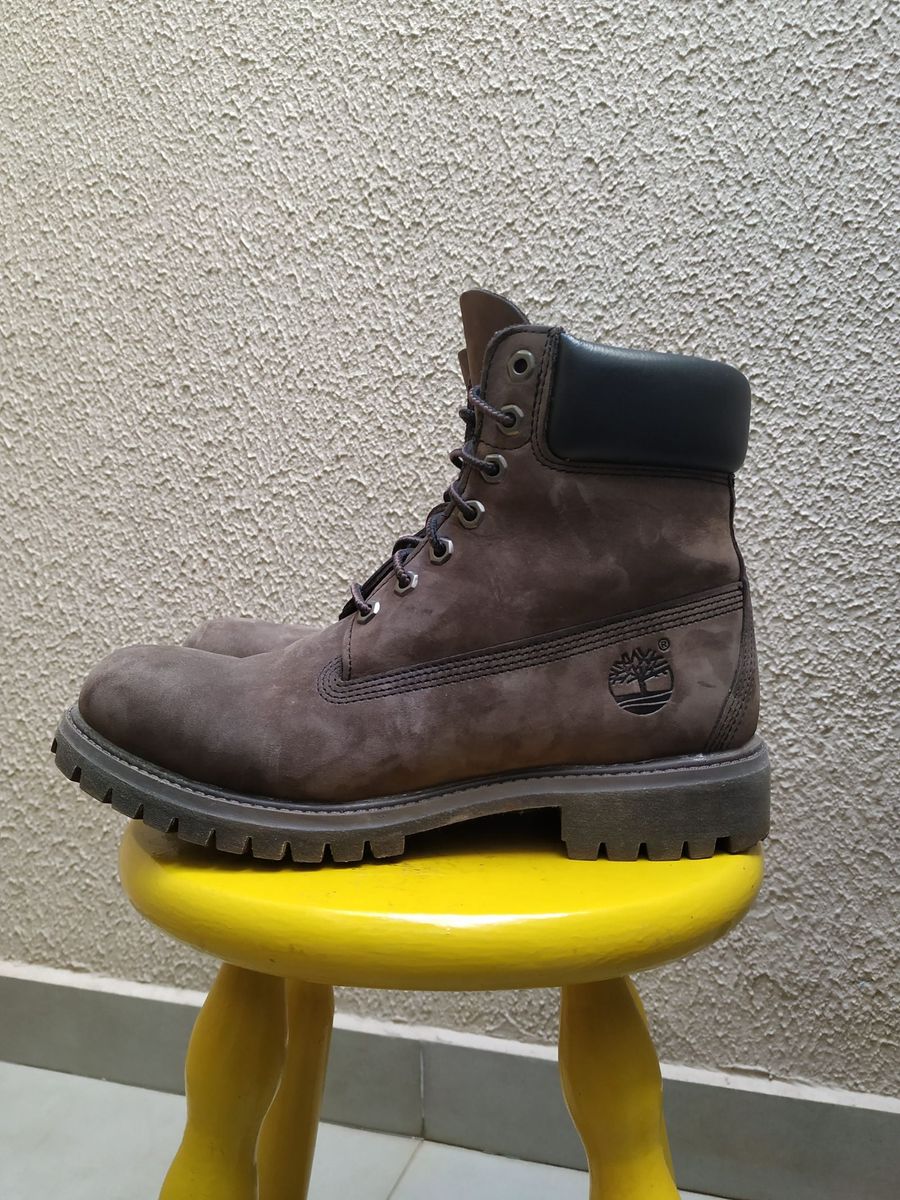 bota couro timberland yellow boot 6in