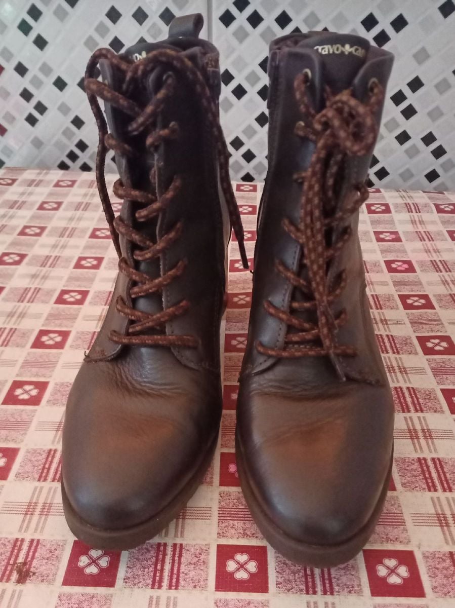 Bota Cravo e Canela | Bota Feminina Cravo E Canela Usado 80648947 | enjoei