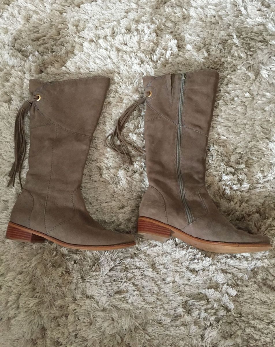 bota cano alto nobuck