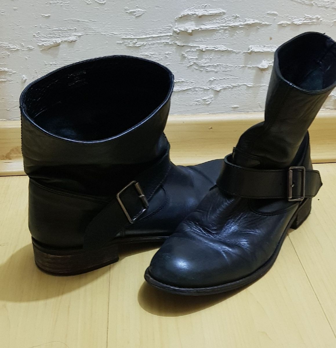 bota cano curto zara