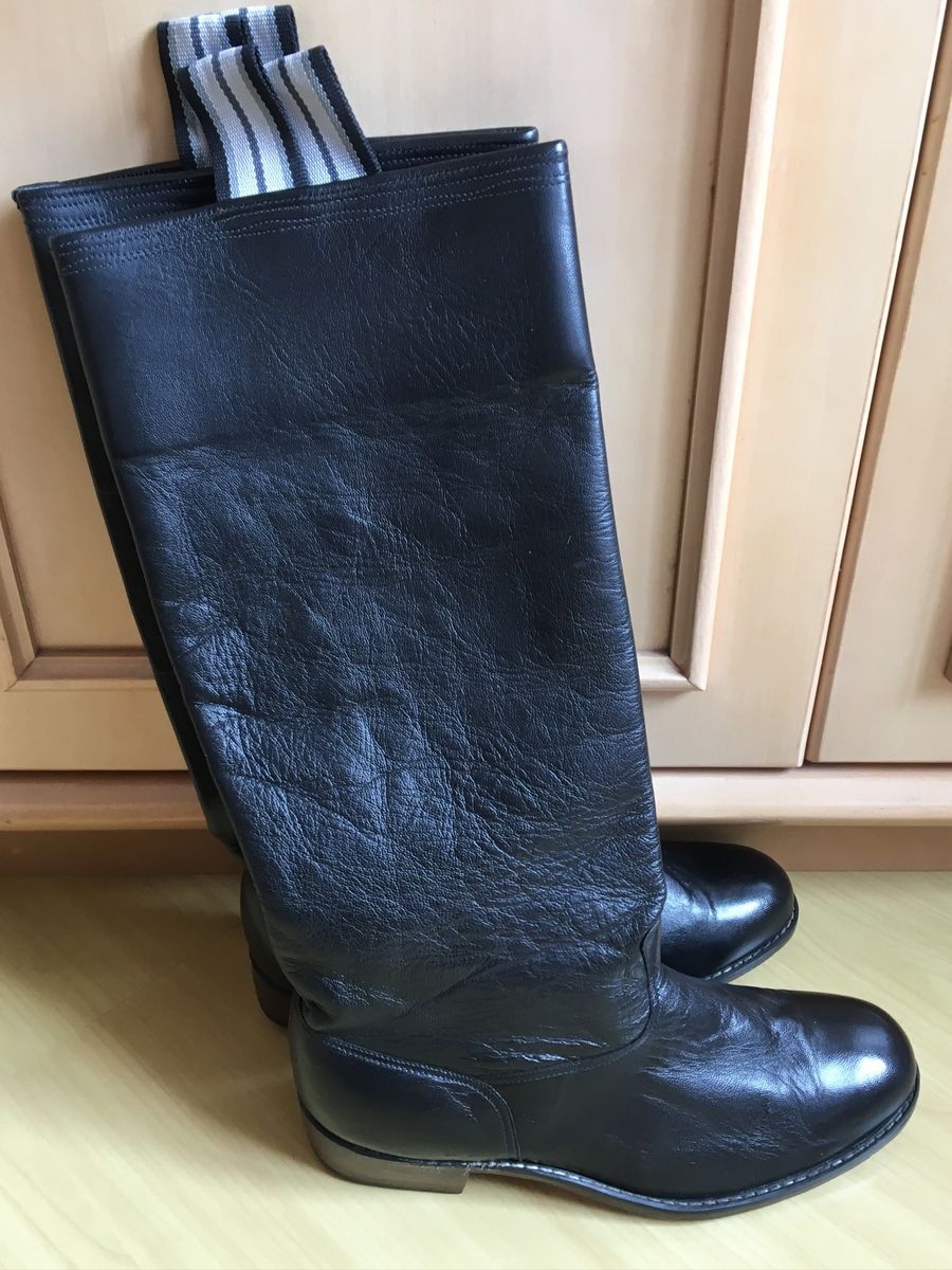 bota de couro gaucho