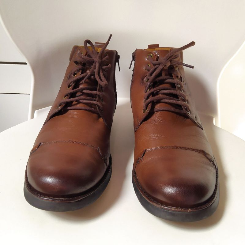 Bota de Couro Ferricelli Bota Masculina Ferricelli Usado 72804761 enjoei