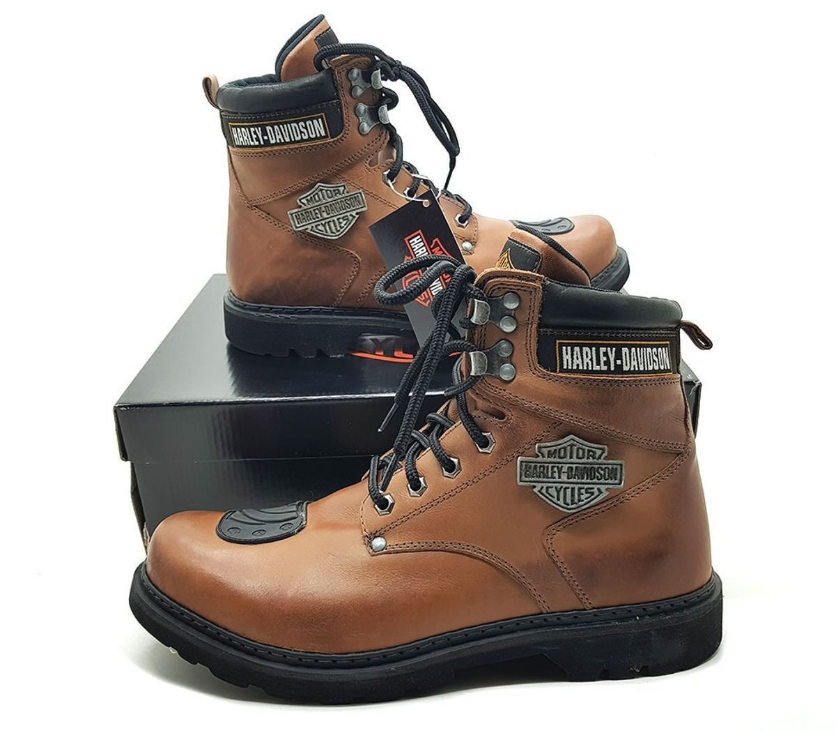 bota masculina harley davidson