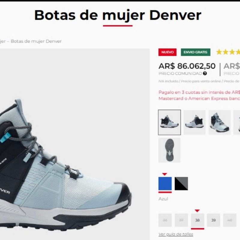 Botas de mujer Denver