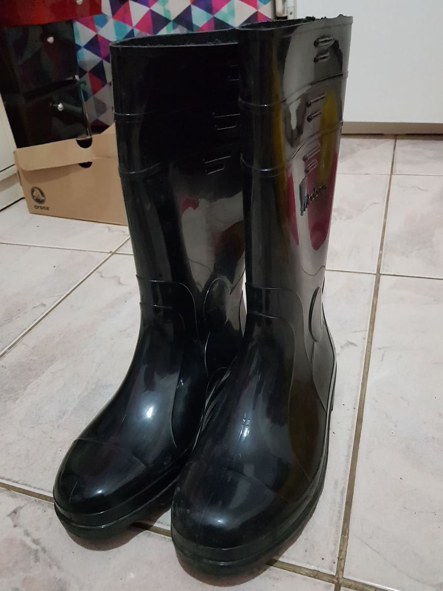 bota de plástico