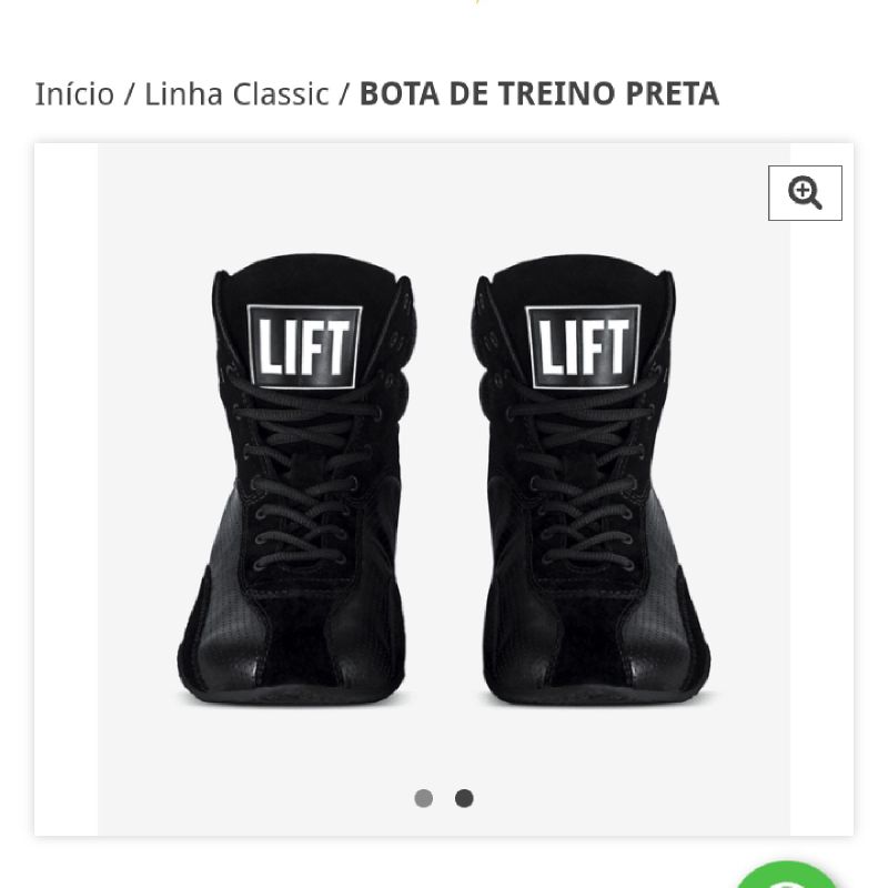 Lift bota cheap de treino