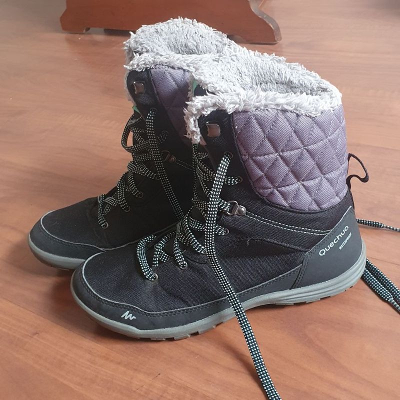 Bota de Trilha Na Neve Decathlon Bota Feminina Decathlon Nunca Usado 84142925 enjoei