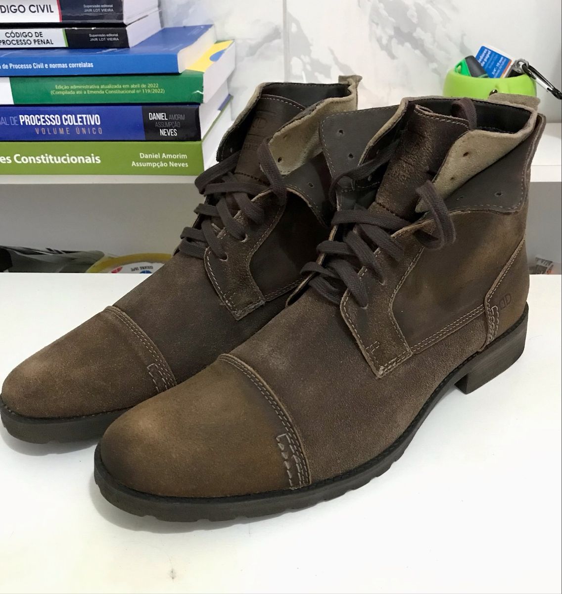 Deals Bota Democrata Garage Stroke Bota Masculina Democrata Garage