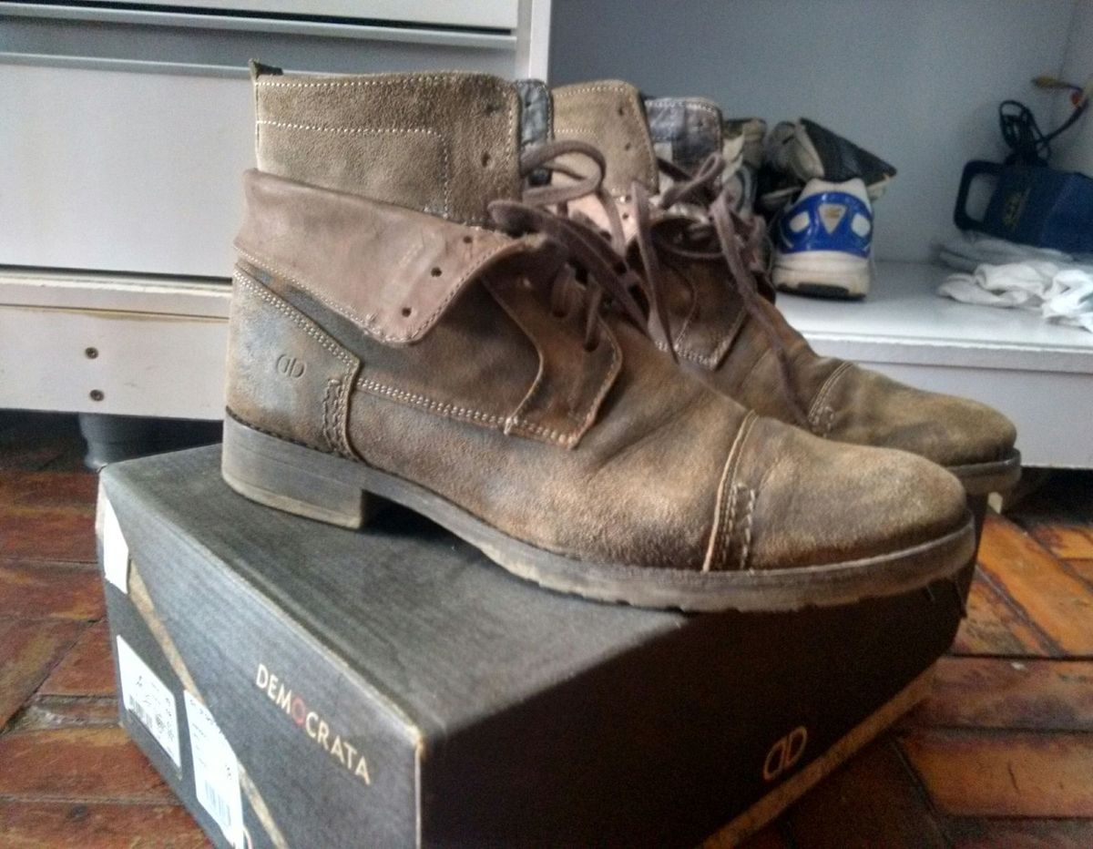 botas usadas masculinas