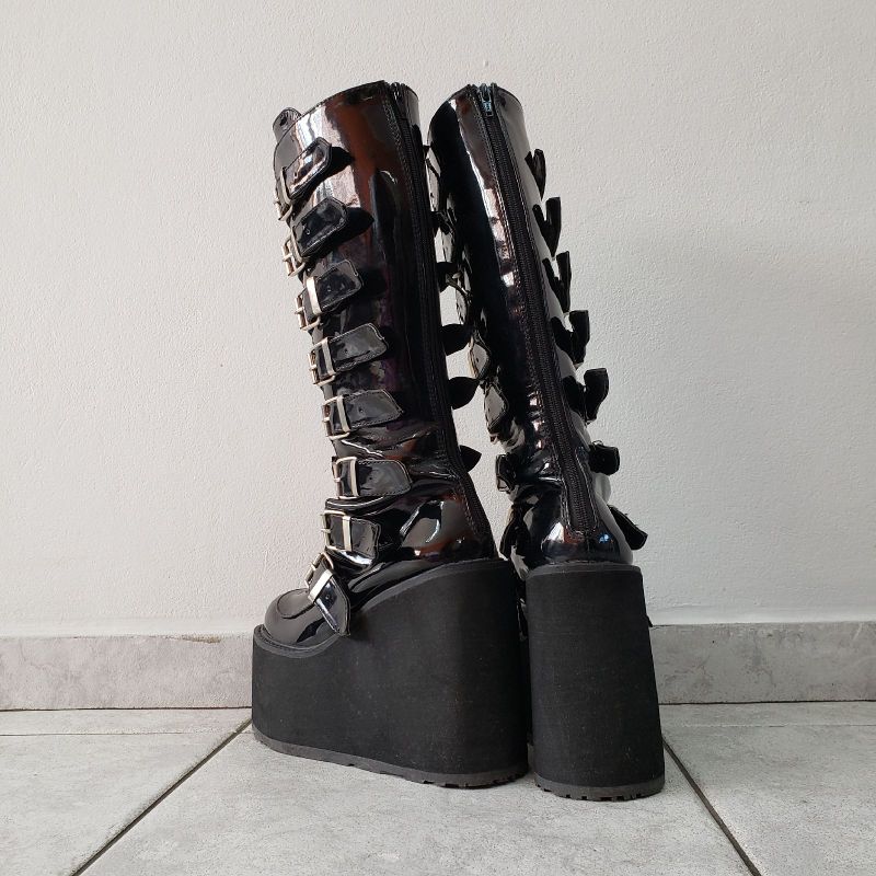 Bota Demonia Swing-815 Bota Feminina Demonia Nunca Usado