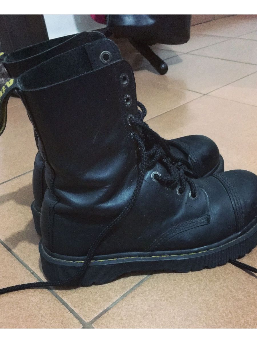 coturno masculino bico de ferro