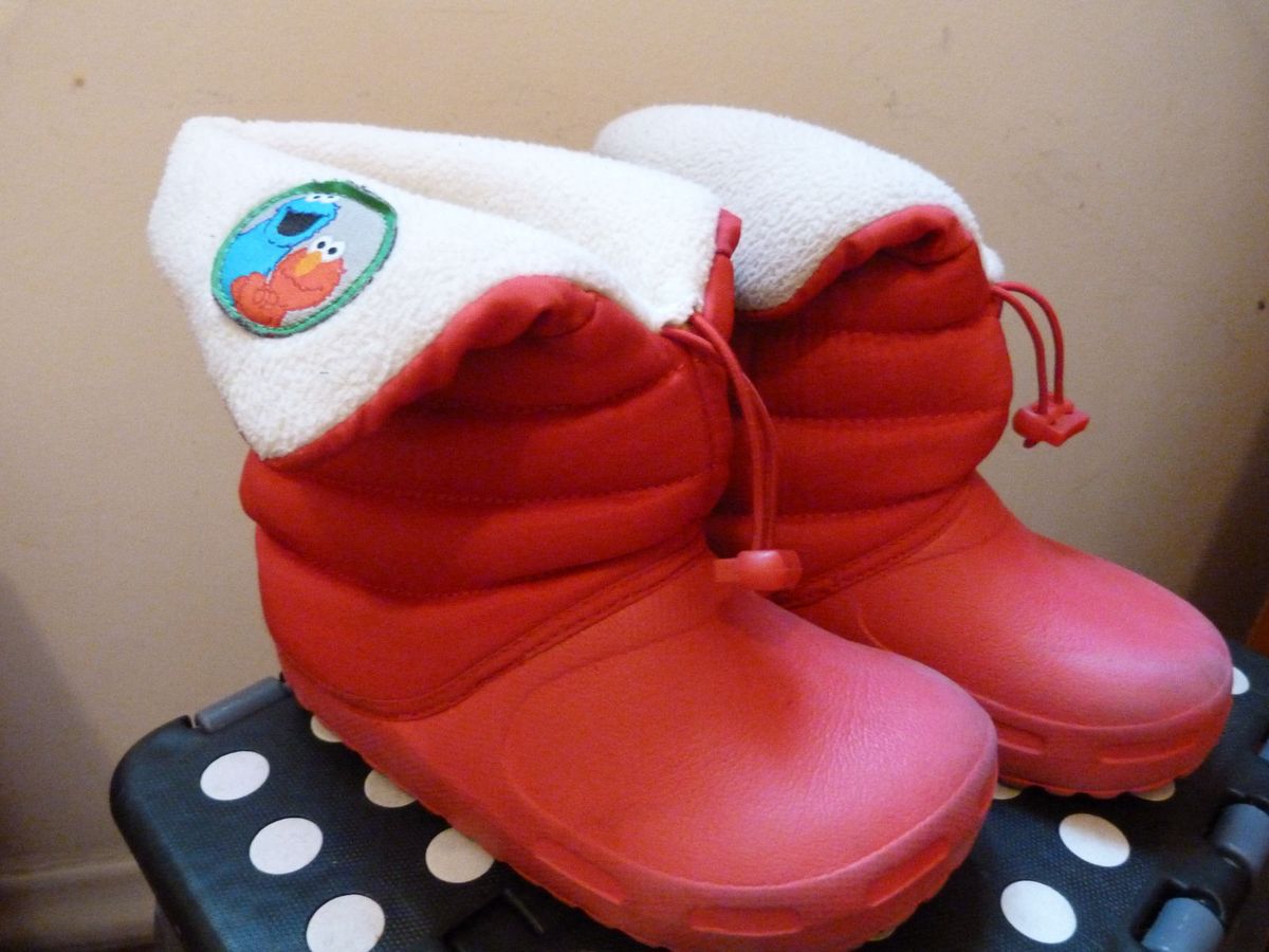 bota infantil feminina elmo