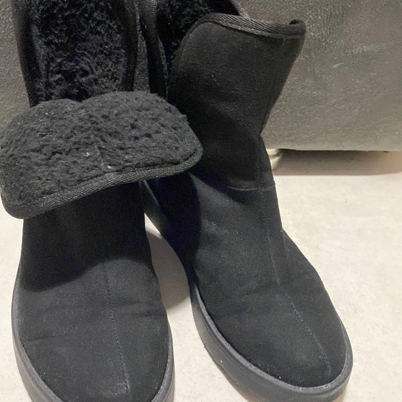 Bota Estilo Ugg Bota Feminina Arezzo Nunca Usado 91484998 enjoei