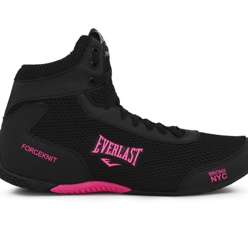 Bota Jump Preto Pink Everlast Academia Caminhada