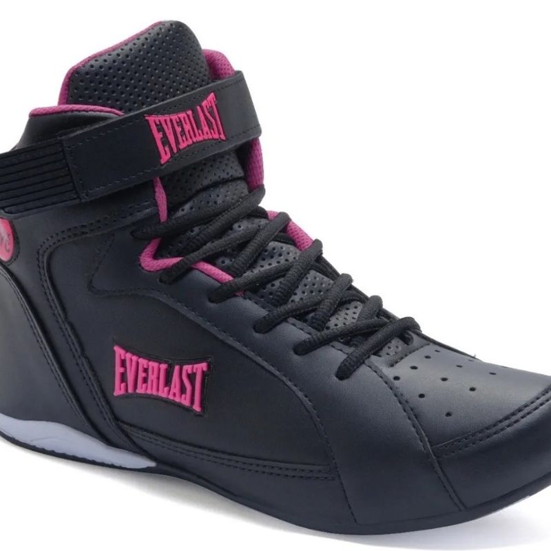 Tênis Everlast Jump - Botinha Feminina Preto Pink