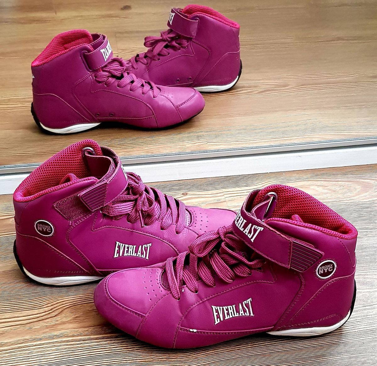 bota everlast rosa