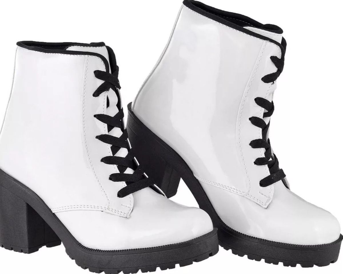 botas femininas cano curto branca