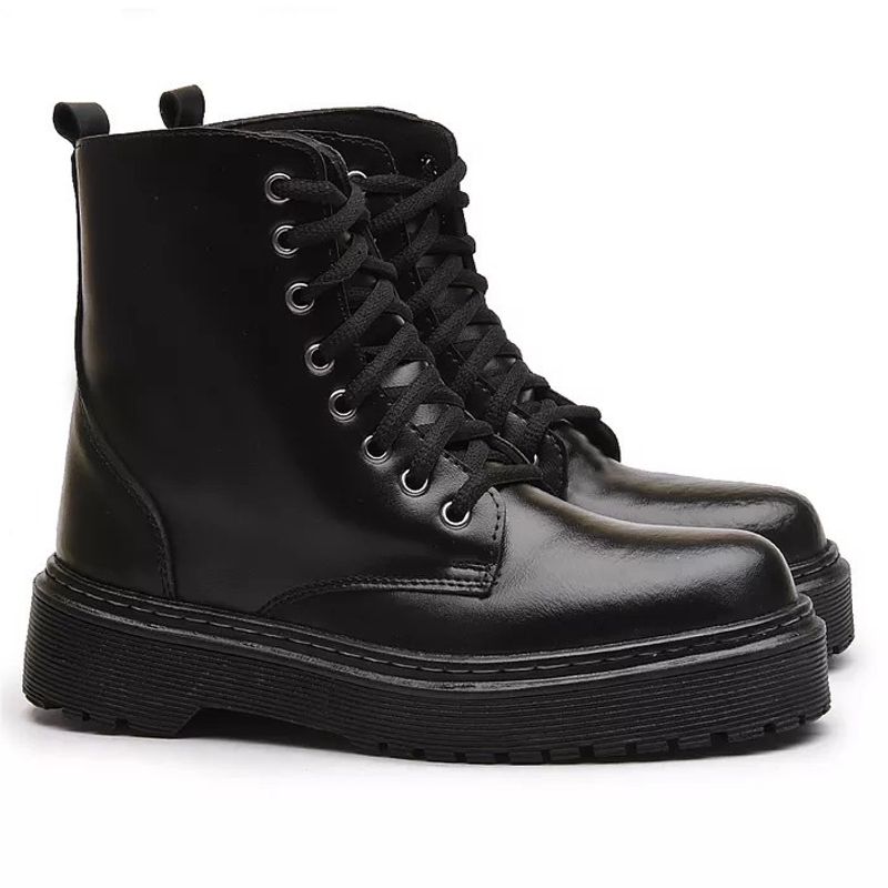 Coturno Feminino Tratorado Bota Blogueira com Bolsinha | Bota Feminina Lv  Botas Nunca Usado 77441101 | enjoei