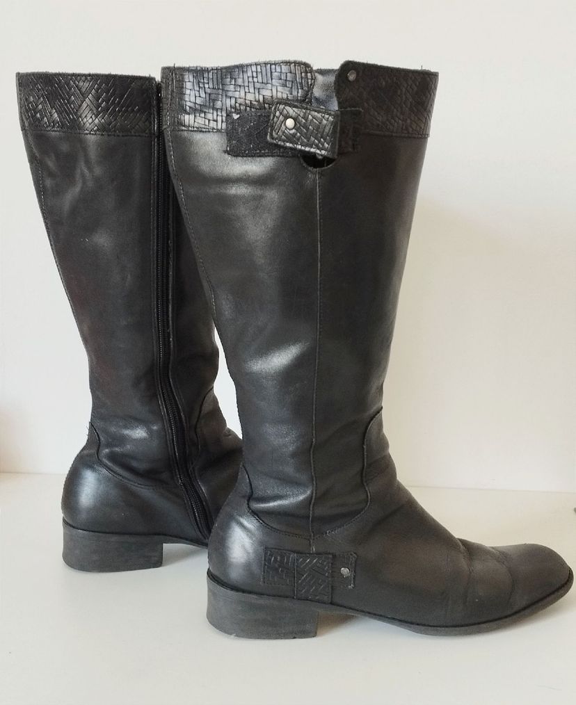 Bota Feminina Couro Tam 38 Amazonas | Bota Usado 79083479 enjoei