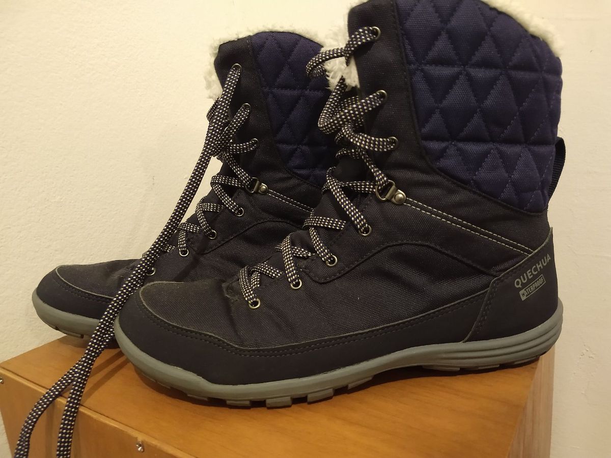 bota para neve impermeavel quechua