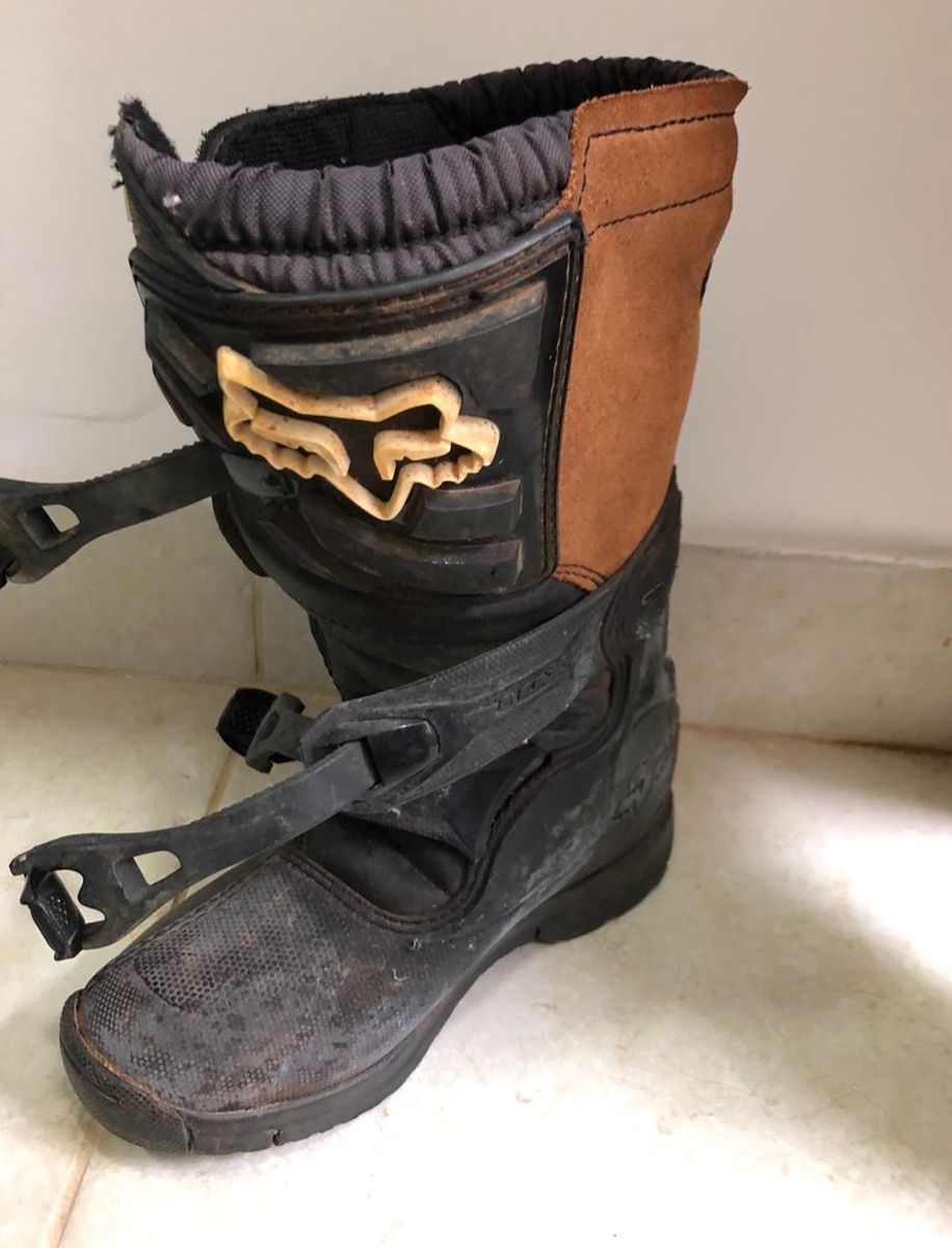bota infantil para motocross