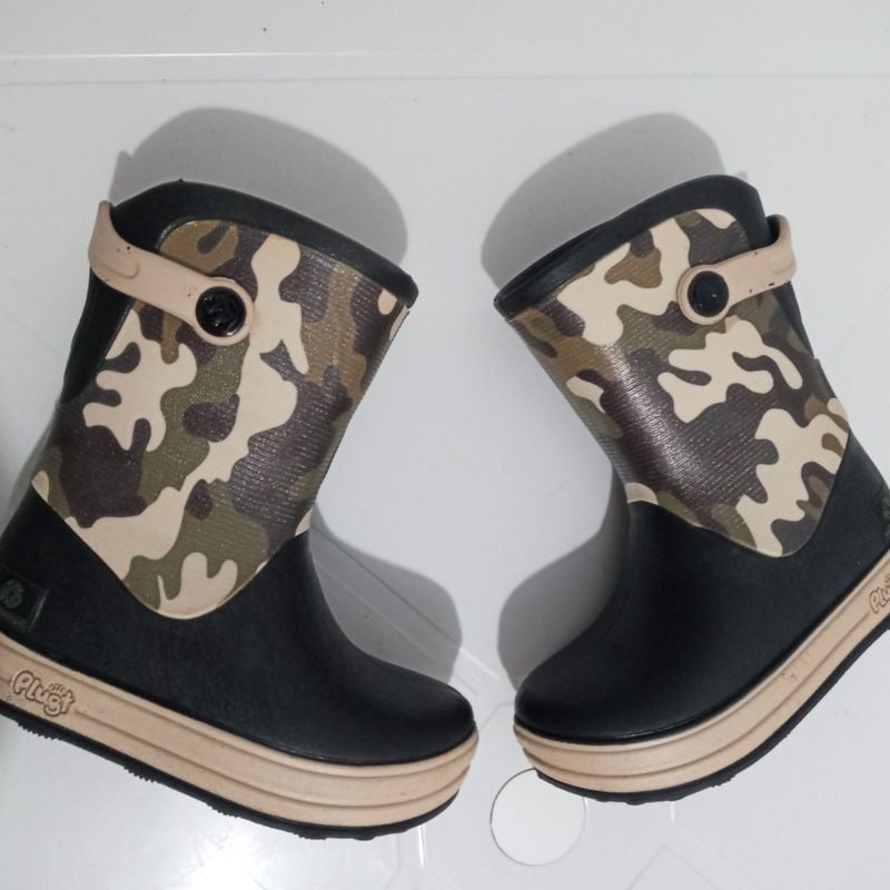 Galocha store camuflada masculina