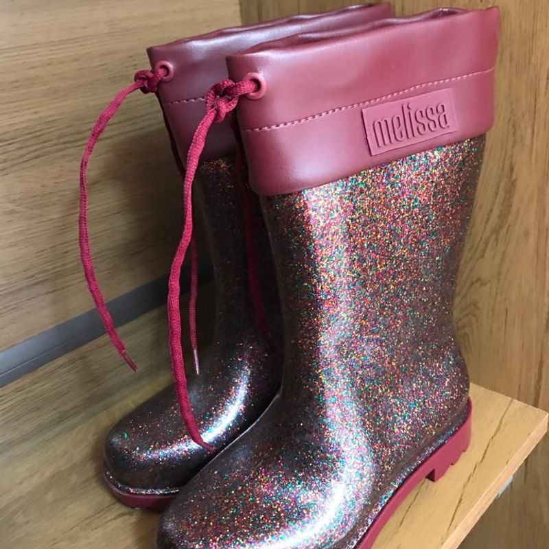 Bota Galocha Melissa Calçado Infantil para Meninas Melissa Usado