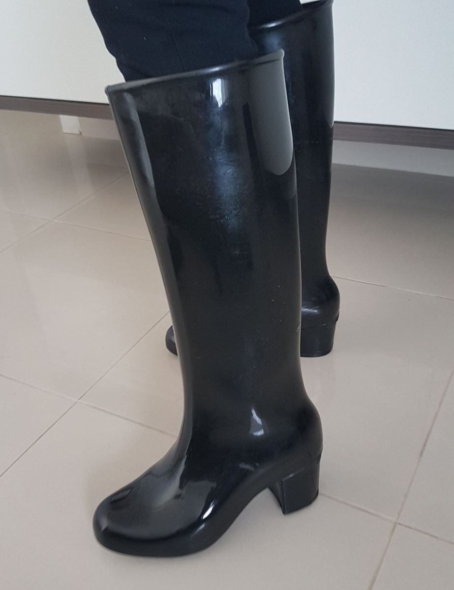 bota de borracha feminina melissa