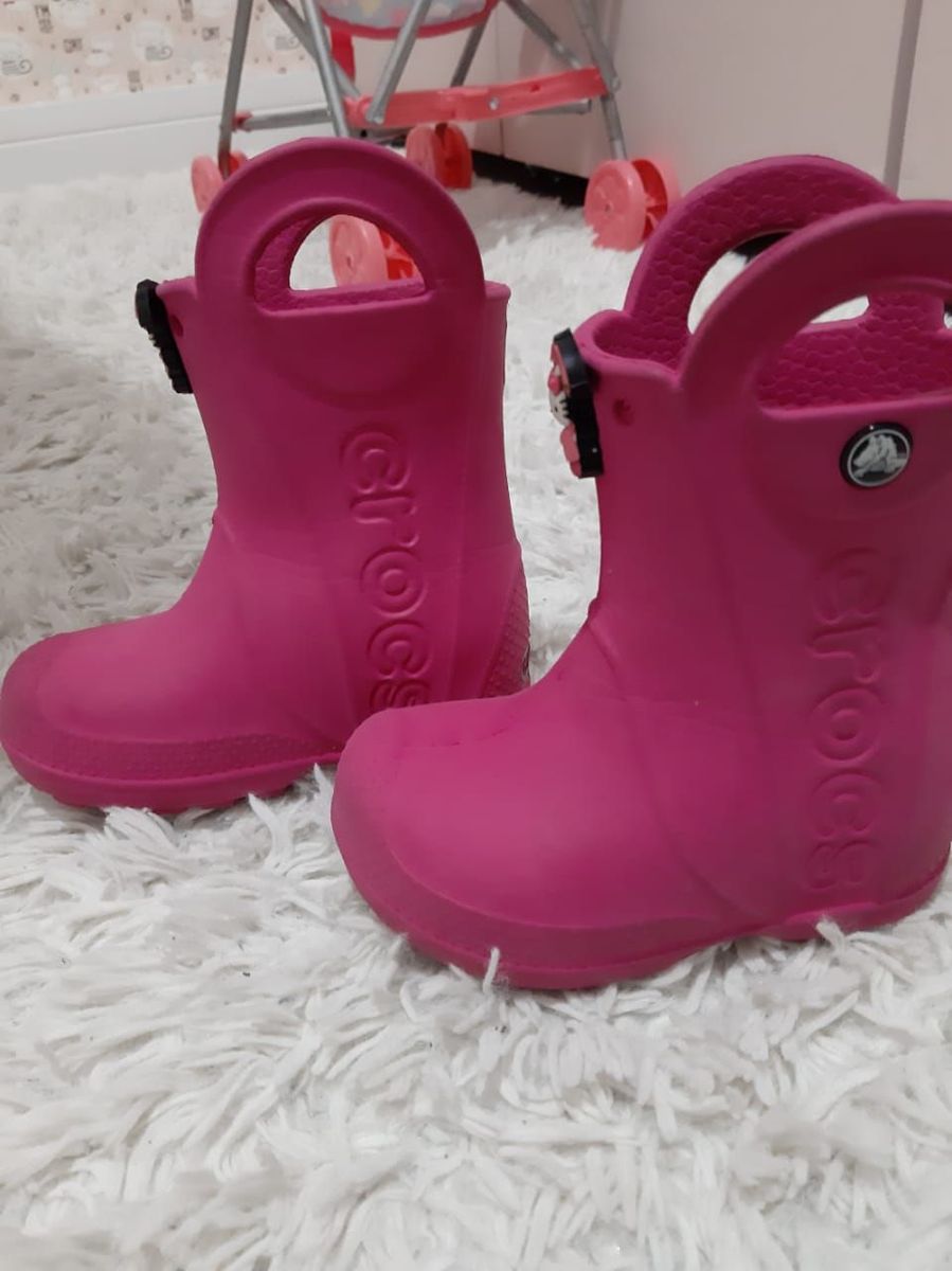 galocha infantil tamanho 23