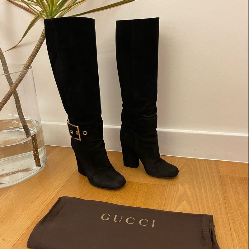 Bota 2024 branca gucci