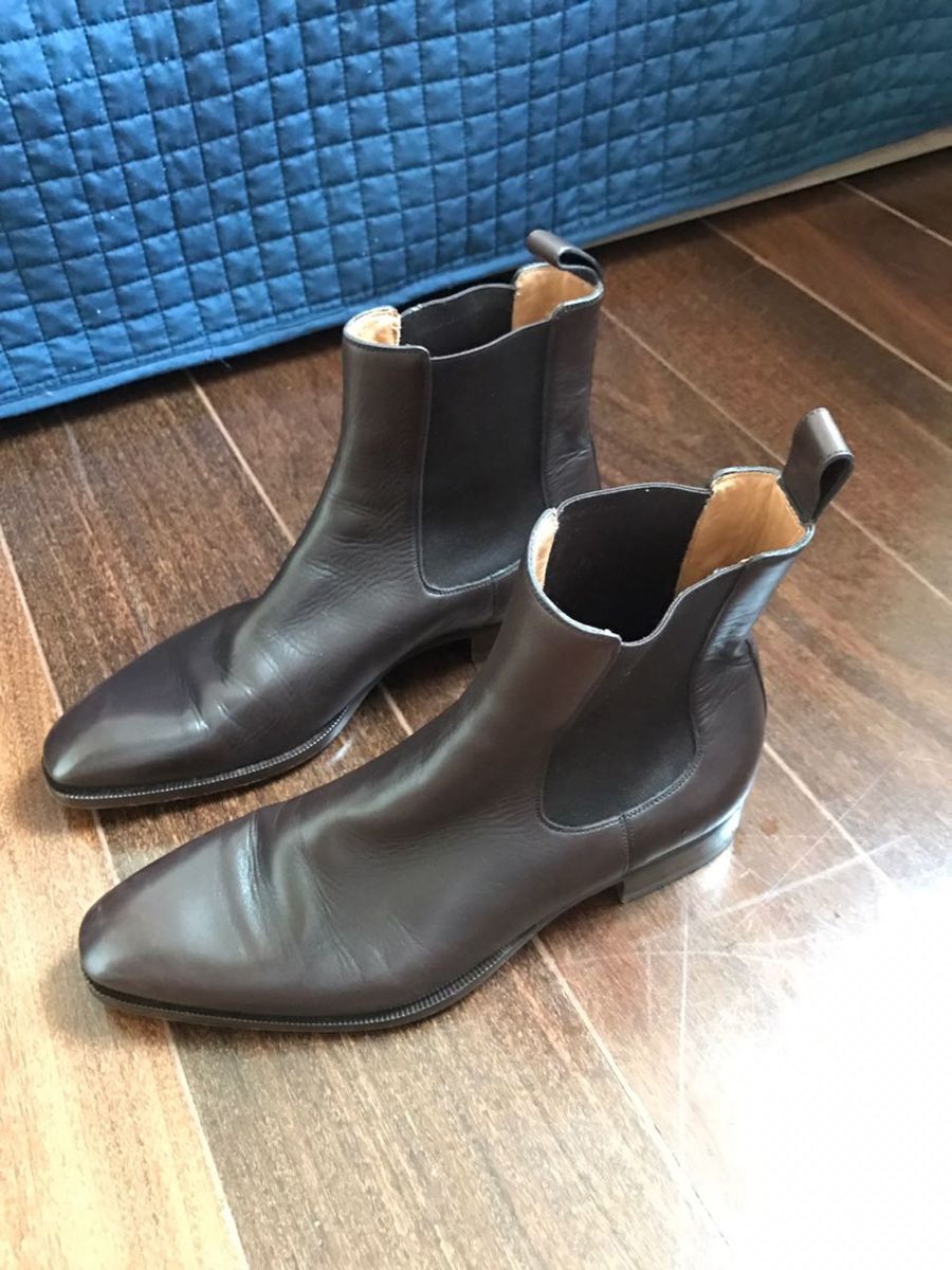 Bota gucci hot sale masculina